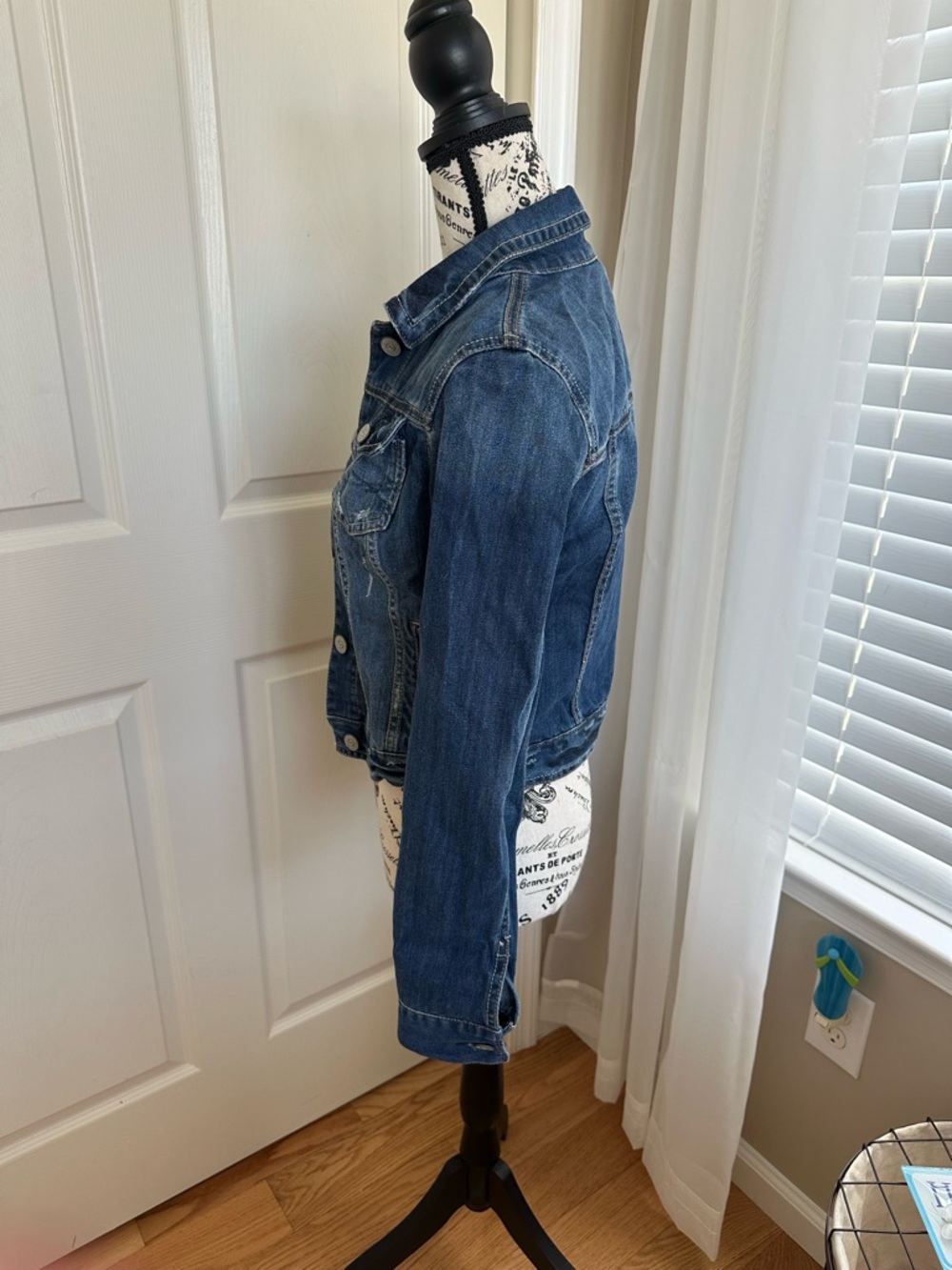 SLD Aeropostale Denim Jean Jacket Women’s Small - Picture 4 of 8